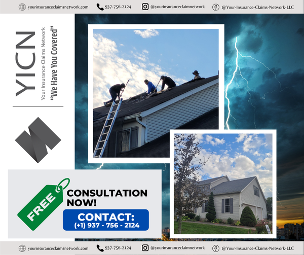 Gail YICN roofing project - before and after transformation