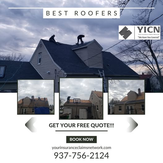 Evangeline Carothers YICN roofing project - before and after transformation